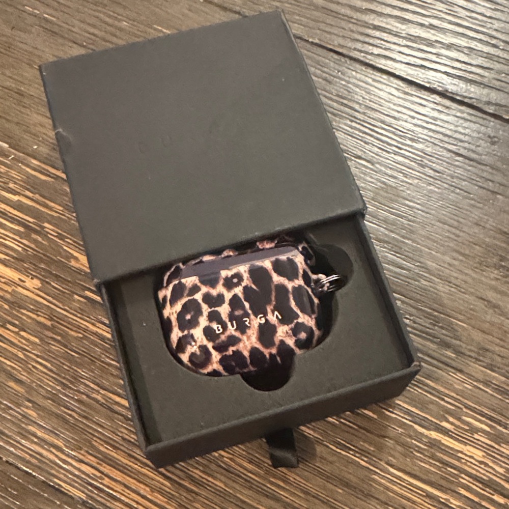 BURGA Leopard Print AirPods Case